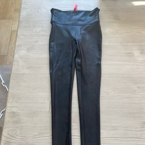 Spanx Faux Leather Leggings